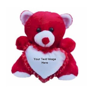 Personalized Red Teddy Bear