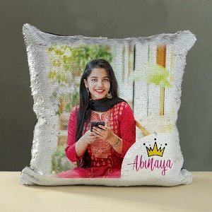 Sequin Personalized Magic Cushion