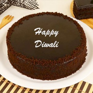 Special Chocolate Cake for Diwali