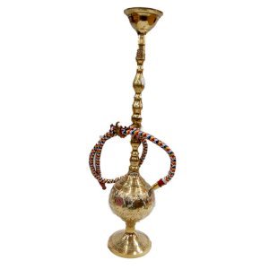 Golden Brass Hookah 16 Inch