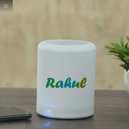 Personalized Name Portable Wireless Speaker