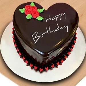 Delightful Heart Shape Cake