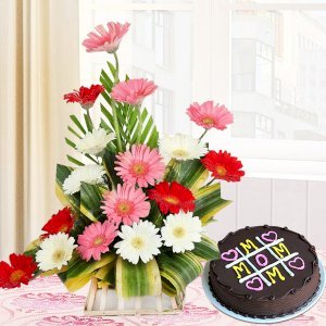 Blooming Chocolate Cake