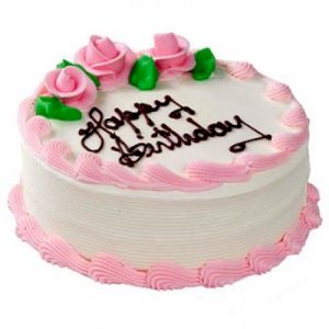 Half Kg Strawberry Cake