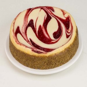 Strawberry Swirl Cheesecake
