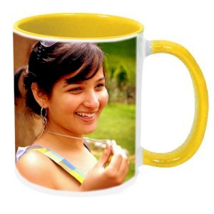 Yellow Personalised Mug