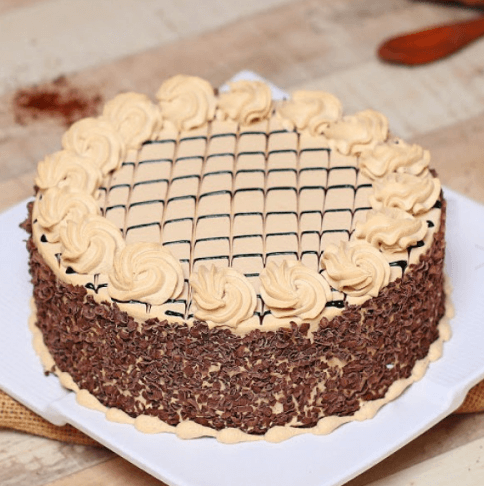 Classic Eggless Coffee Cake