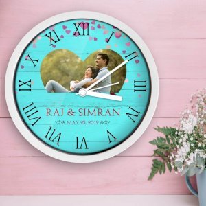 Personalised Couple Love Wall Clock