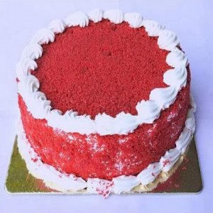 Round Shape Red Velvet Cake