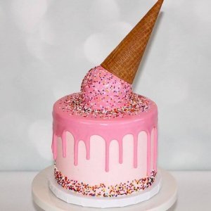Ice Cream Themed Cake