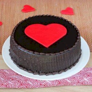 Heartfelt Truffle Cake