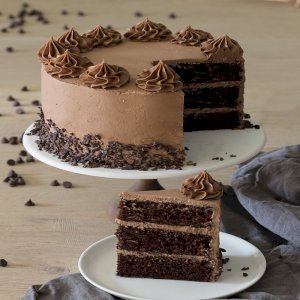 Eggless Chocolate Cake