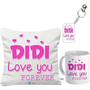 Didi Love You Cushion Mug n Key Chain Combo