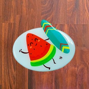 Watermelon slice Fridge Magnet