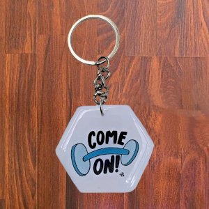 Come On Key Chain