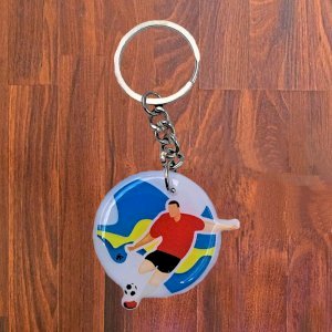 Foot ball Key Chain