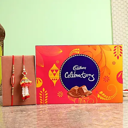 Lumba Rakhi Set With Celebrations