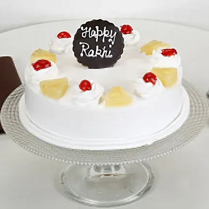 Rakhi Pineapple Cake