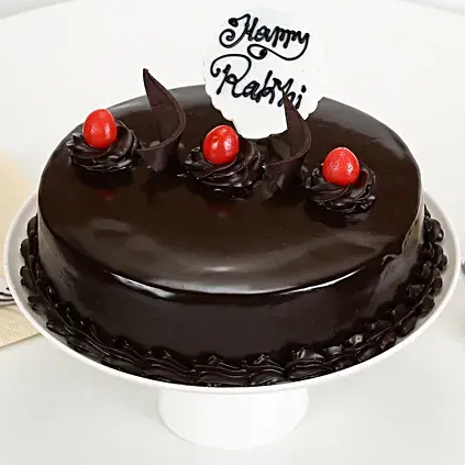 Rakhi Truffle Cake