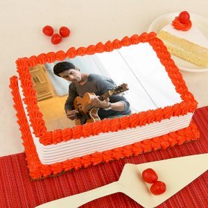 Vanilla Photo Cake