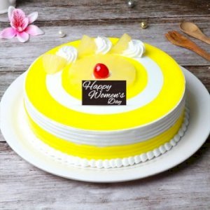 Womens Day Pineapple Cake
