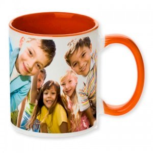 Orange Personalised Mug
