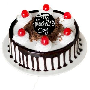Teachers Day Black Forest Cake