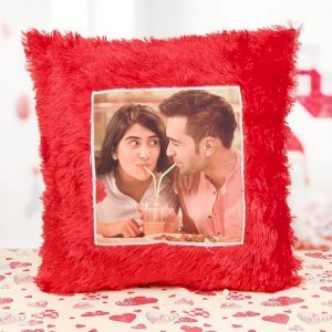 Red Love Pillow