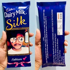 Personalized Dairy Milk Silk