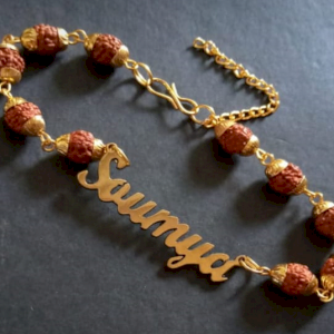 Rudraksha Personalised Name Rakhi