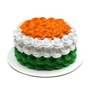 Tricolour Swirll Cake