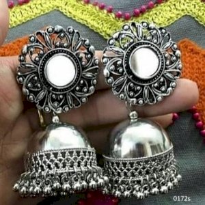 Flower Stud Jhumka