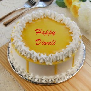 Diwali Butterscotch Cake