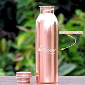 Personalised COPPER WATER BOTTLE TAMBRA BOTTLE