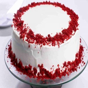 Elegant Red Velvet Cake
