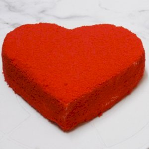 Heart Shape Eggless Red Velvet Cake